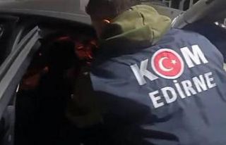 Edirne’de milyonluk kaçak ürünler polis operasyonuyla...
