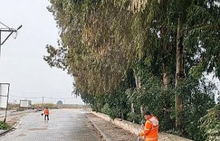 Efeler Belediyesi’nde yağmur mesaisi