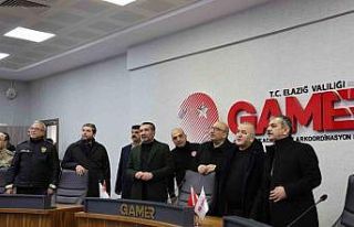 Elazığ il protokolü GAMER’i ziyaret etti