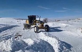 Elazığ’da 182 köy yolu ulaşıma kapandı