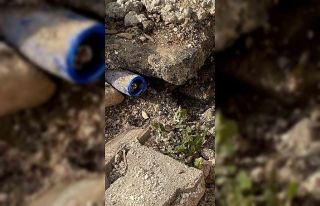 Elektrik kabloları kesilerek çalındı