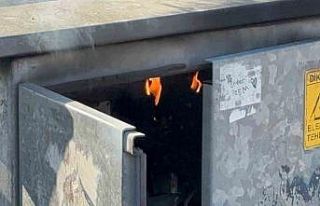 Elektrik panosundaki yangın korkuttu