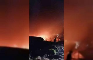 Erbaa’da müstakil ev çıkan yangında küle döndü:...