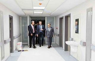 ERÜ Hastaneleri’nde yenileme çalışmaları devam...