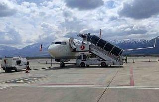 Erzincan Yıldırım Akbulut Havalimanı’nda aralık...