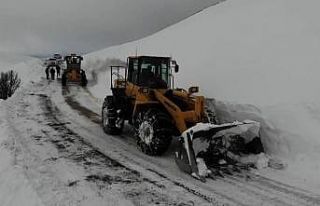 Erzincan’da 328 köy yolu ulaşıma kapandı