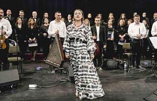 Erzurum’da renkler köprüsü: Baba ve kız aynı...