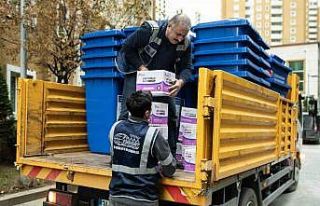 Esenyurt Belediyesi geri dönüşüm çalışmalarını...