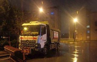 Esenyurt Belediyesi olumsuz hava şartlarına karşı...