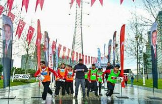 Esenyurt’ta Vadi Esenyurt Parkı’nda oryantiring...