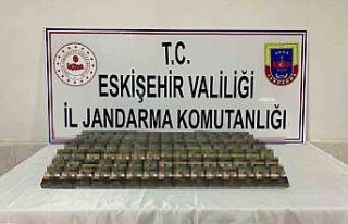 Eskişehir’de 187 paket gümrük kaçağı sigara...