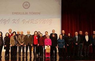 ESOGÜ’de ’İdari Personele Emeklilik Töreni’