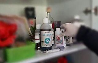 Evin bir odasını uyuşturucu serasına çeviren...
