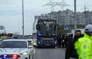 Fenerbahçe, Süper Kupa finali için stada geldi