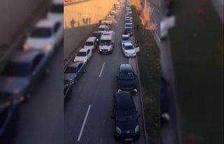 Fermuar sistemiyle ambulansa yol açtılar