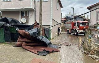 Fırtına sonrası hasar büyük oldu