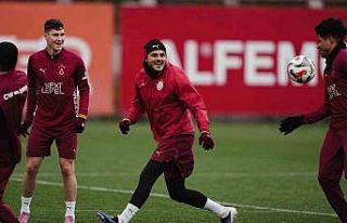 Galatasaray, Trabzonspor maçı hazırlıklarına...