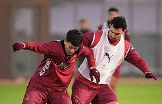 Galatasaray, Trabzonspor maçı hazırlıklarını...