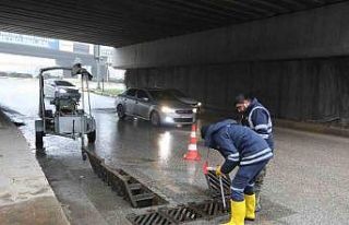 Gaziantep Büyükşehir, beklenen yoğun yağışa...
