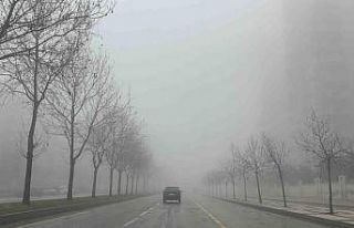 Gaziantep’te 2 gündür yoğun sis etkili oluyor