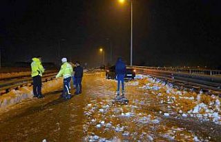 Gaziantep’te buzlanma nedeniyle kaza: 1 yaralı