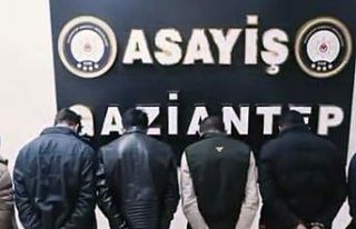 Gaziantep’te ‘hırsızlık çetesi’ çökertildi:...