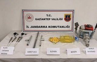 Gaziantep’te kaçak kazı yapan şahıslara jandarmadan...