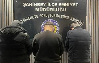 Gaziantep’te uyuşturucu operasyonu: 3 gözaltı