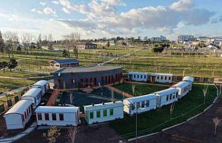 Gebze’deki Lokomotif Çocuk Köyü’nde sona doğru