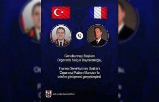 Genelkurmay Başkanı Bayraktaroğlu, Fransız mevkidaşı...