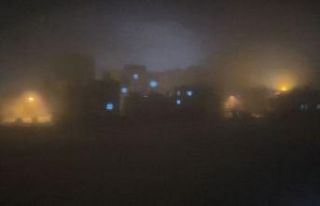 Gercüş’te sis etkili oldu