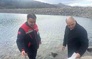 Göl ve göletlerde balıklandırma çalışması