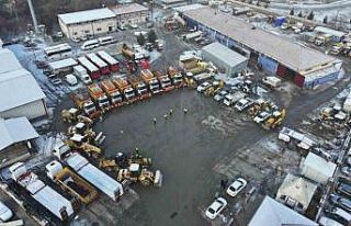 Gölbaşı Belediyesi, karla mücadeleye hazır