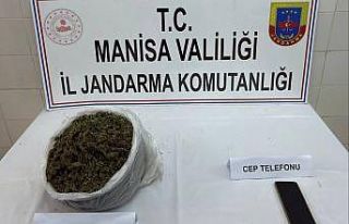 Gördes’te 2 kilo 352 gram kubar esrar ele geçirildi