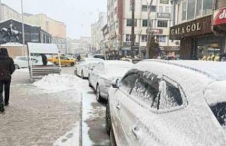 Hakkari’de kar yağışı