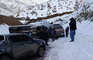 Hakkari’de trafik kazası: 2 yaralı