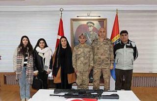 Hakkarili Ertunç için temsili yemin töreni düzenlendi