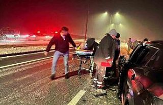 Iğdır’da trafik kazası: 1 yaralı