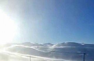 Iğdır’ın yüksek kesimlerinde tipi ve fırtına...