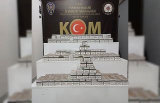 Isparta’da 40 bin adet dolu makaron ele geçirildi