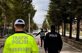 Isparta’da son bir haftalık polis denetimlerinde...