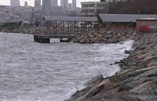 İstanbul’da lodos etkisini sürdürüyor.