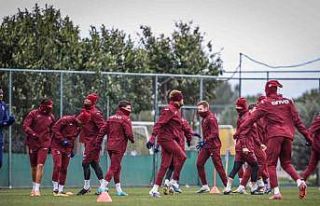 İstanbulspor maçı hazırlıklarını tamamlayan...