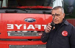 İtfaiye çavuşu 32 yılın ardından son telsiz...