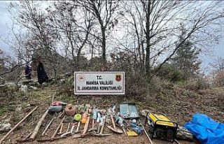 İzinsiz kazıya jandarmadan suçüstü