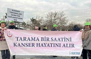 İzmir’de rahim ağzı kanserine dikkat çekmek...