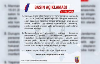 Jandarma Genel Komutanlığı: "Gruba kanuni...