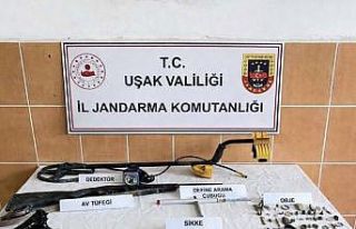 Jandarmadan tarihi eser kaçakçılarına darbe