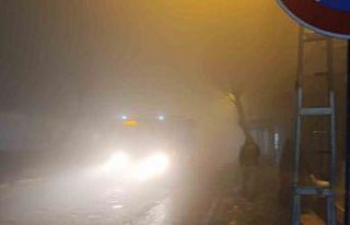 Kahramanmaraş sise teslim oldu, göz gözü görmedi