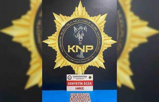 Kahramanmaraş’ta 184 adet sentetik ecza ele geçirildi